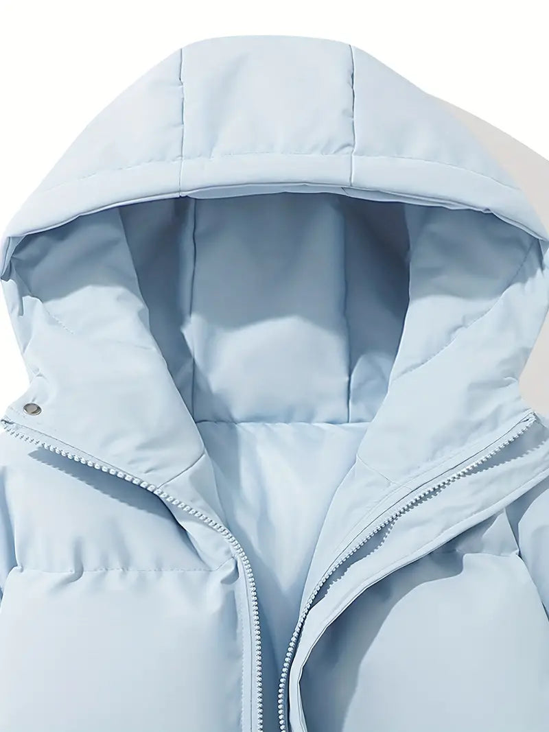 Puffer Winter Jacket with Hood – Windproof & Water-Resistant Outerwear - TARHUS