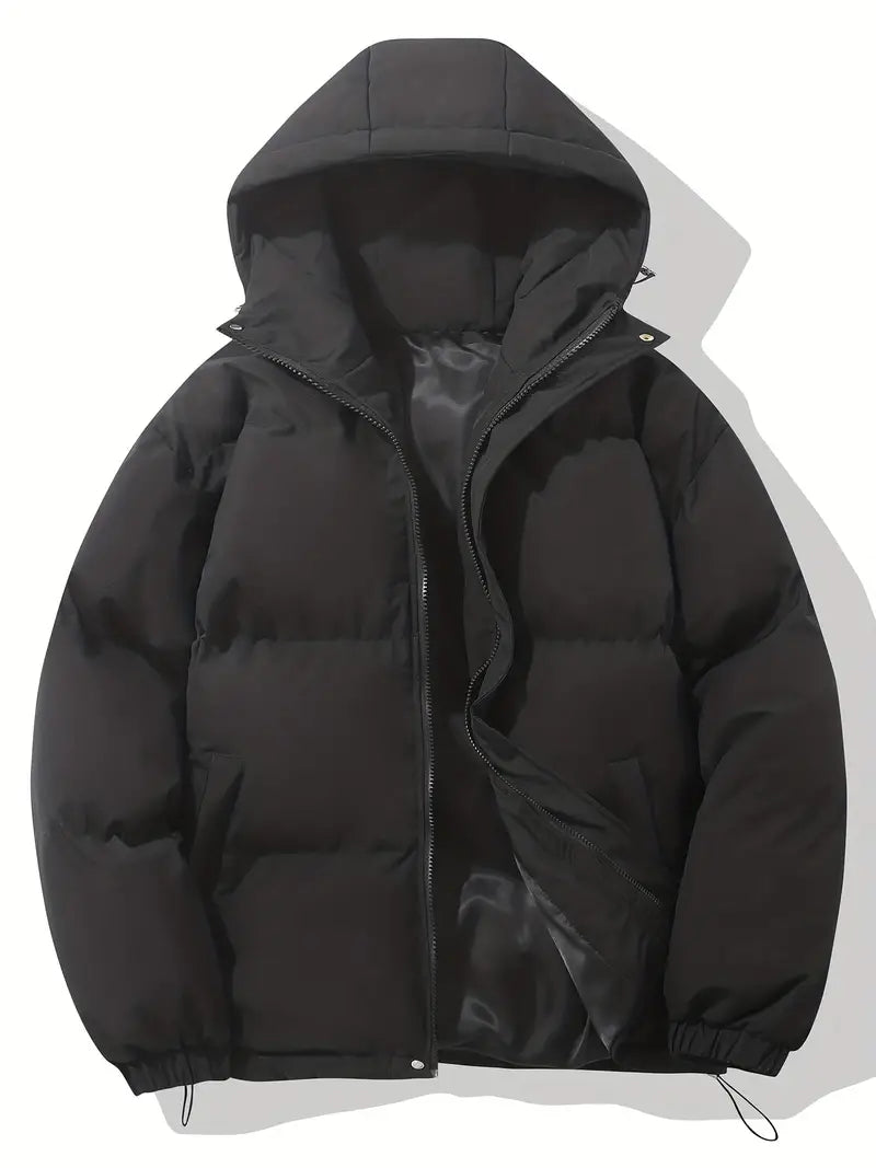 Puffer Winter Jacket with Hood – Windproof & Water-Resistant Outerwear - TARHUS