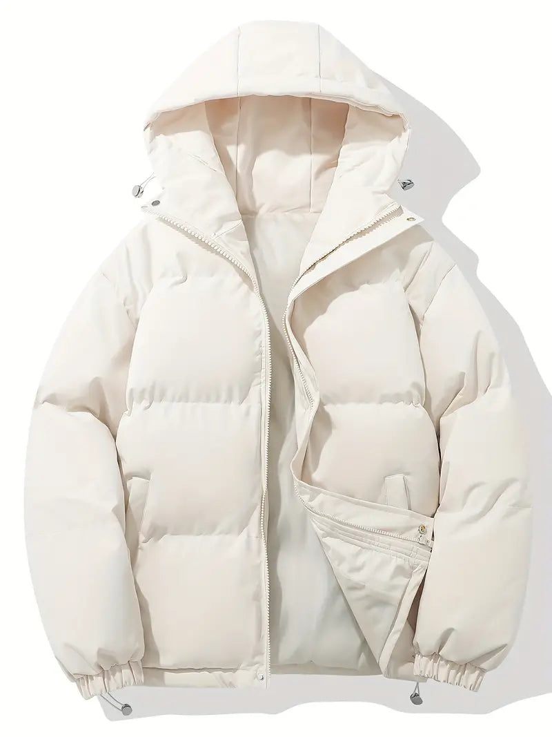 Puffer Winter Jacket with Hood – Windproof & Water-Resistant Outerwear - TARHUS