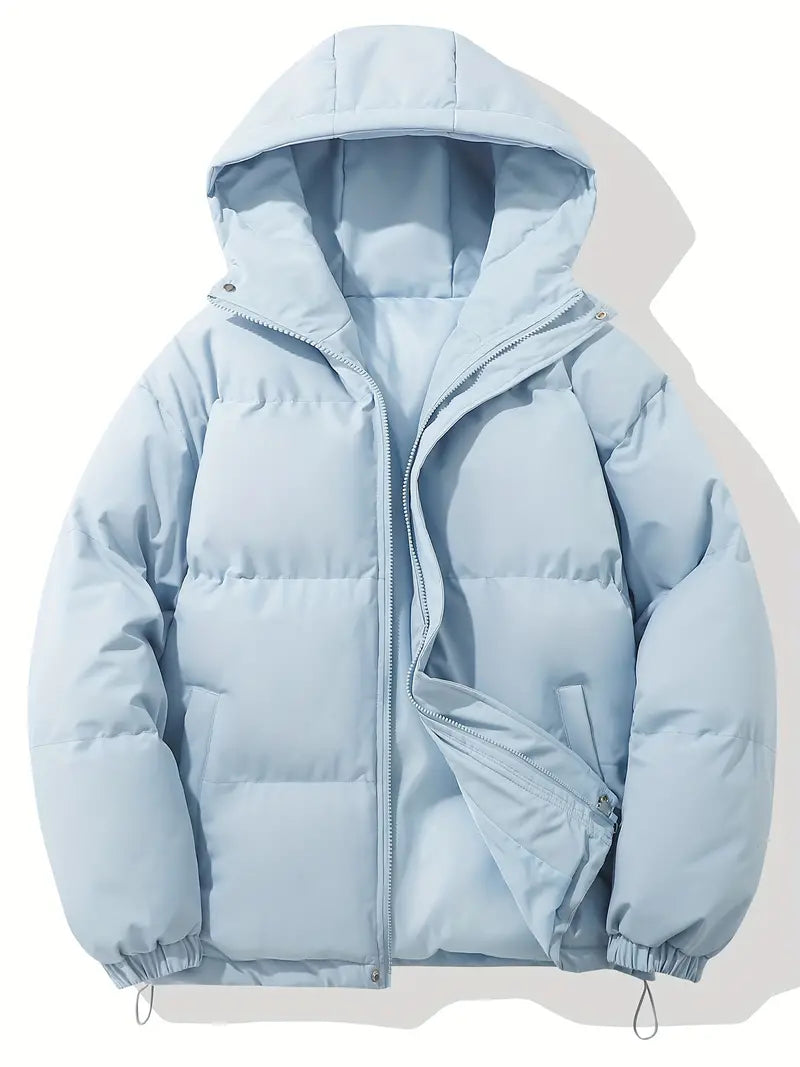 Puffer Winter Jacket with Hood – Windproof & Water-Resistant Outerwear - TARHUS