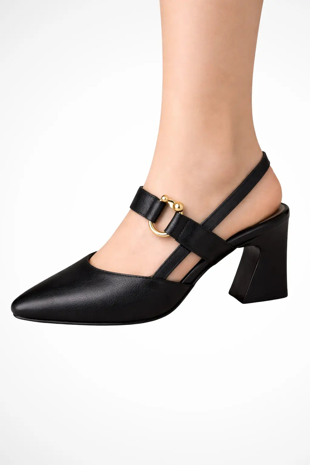 Louise | Women Slingback Block Heel Mary Jane Heels TARHUS