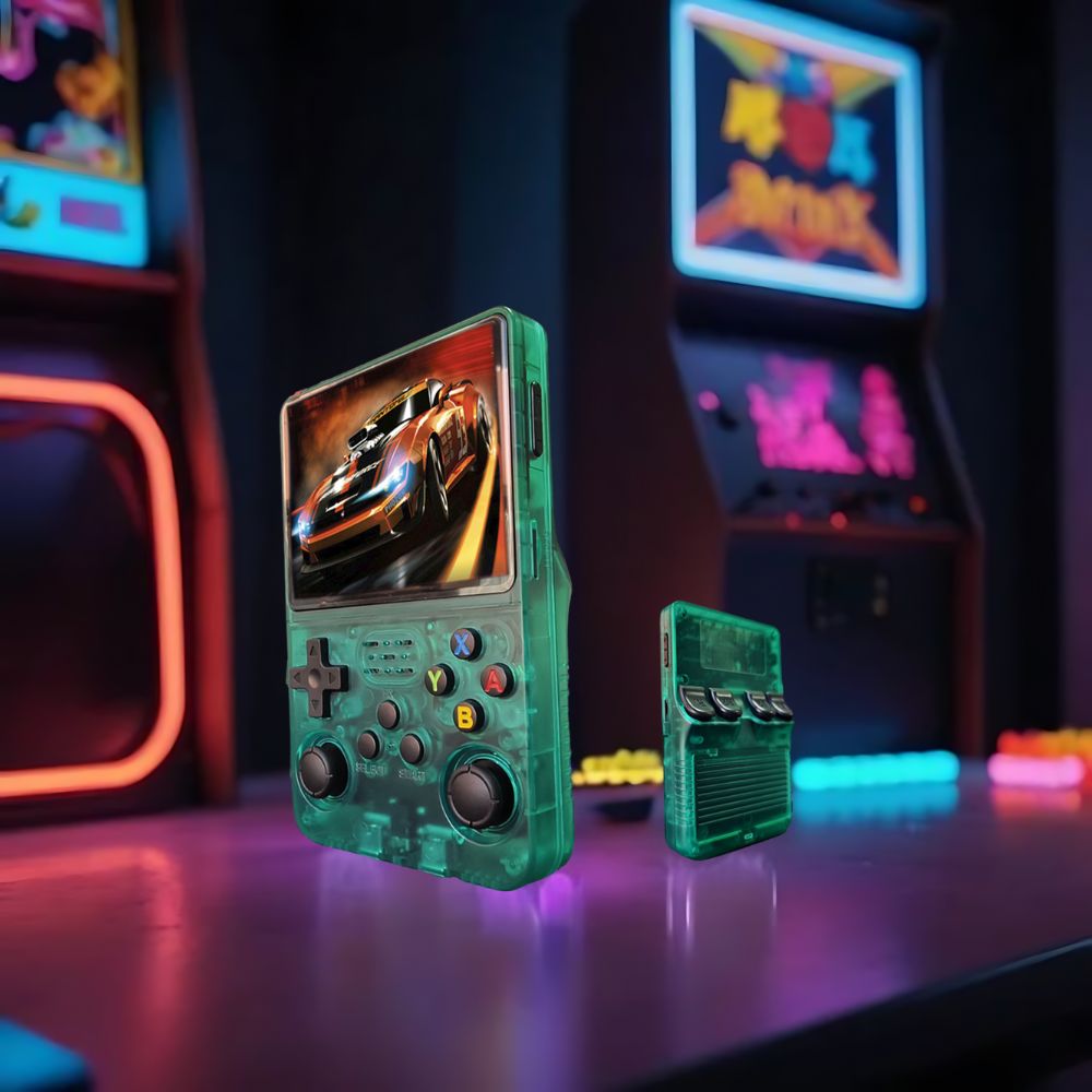 Retro Handheld Gaming Console – HD Screen, USB Rechargeable | Portable Game Player - TARHUS