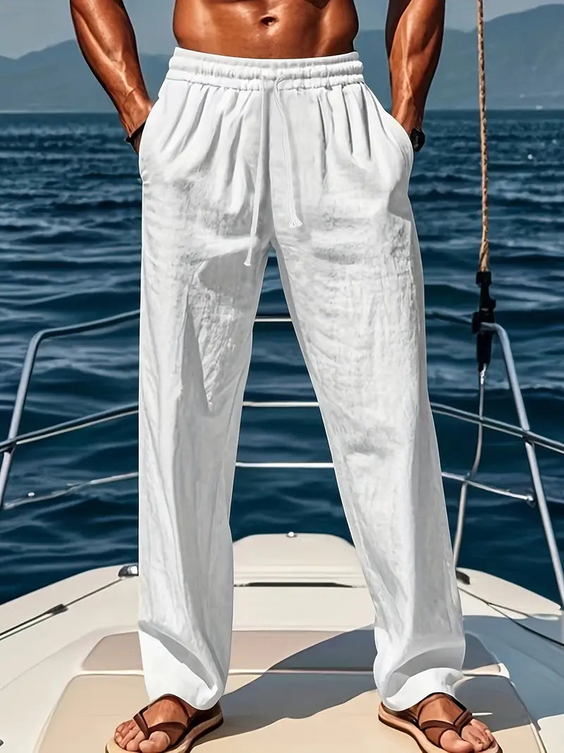 Peter | Leinenhose Luftige, Weite Passform für Sommermode TARHUS  Pants