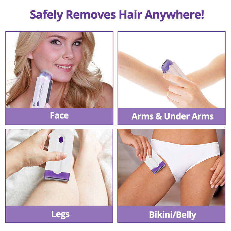 Instant Smooth Hair Eraser – Painless Hair Removal Tool for Legs, Arms, Face & Bikini Line | - TARHUS