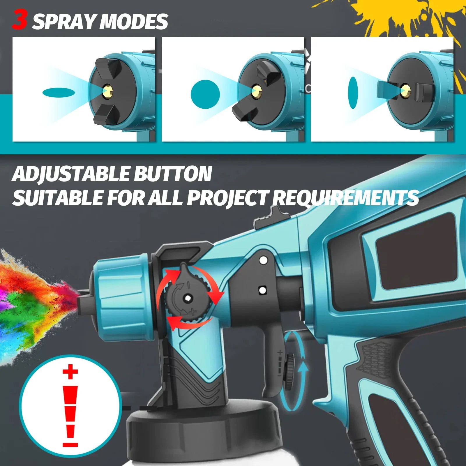 Cordless Paint Sprayer – High-Pressure Precision & Effortless Coverage TARHUS  Paint Sprayer