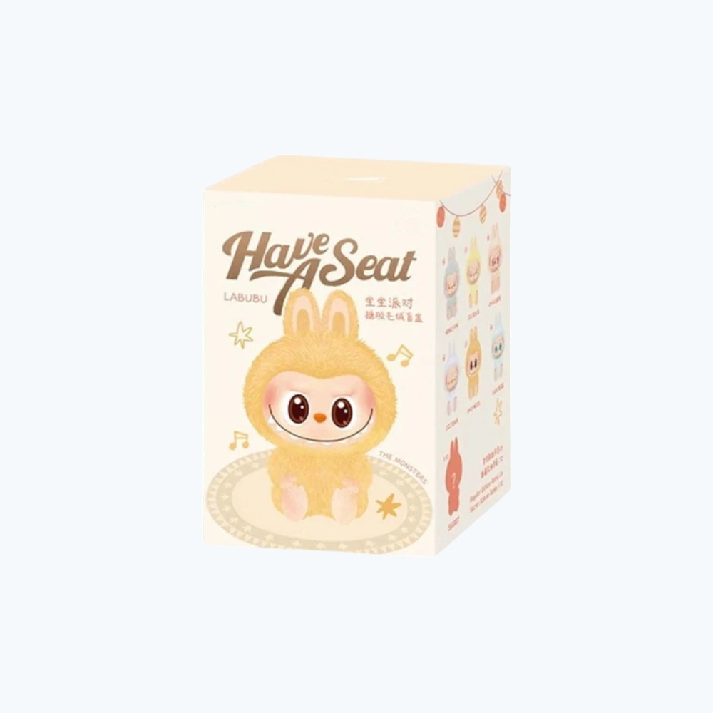 Labubu Plush Surprise Box – Collectible Sitting Plush Toy | Limited Edition Mystery Gift for Fans & Collectors - TARHUS