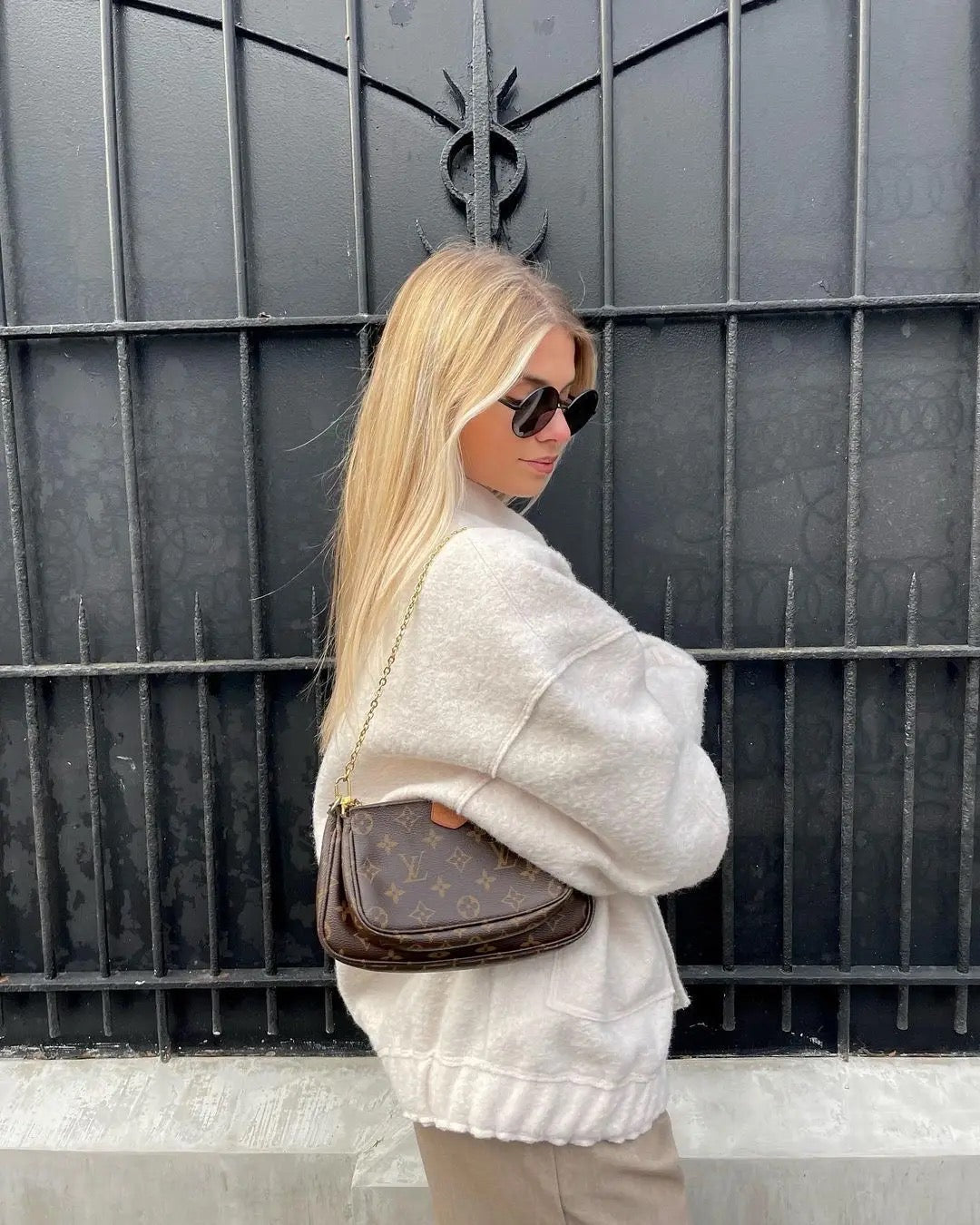Johanna | Stylish Gray Tweed Winter Jacket - TARHUS