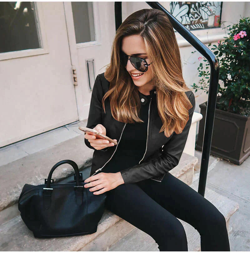 Charlotte - Italian Leather Jacket TARHUS