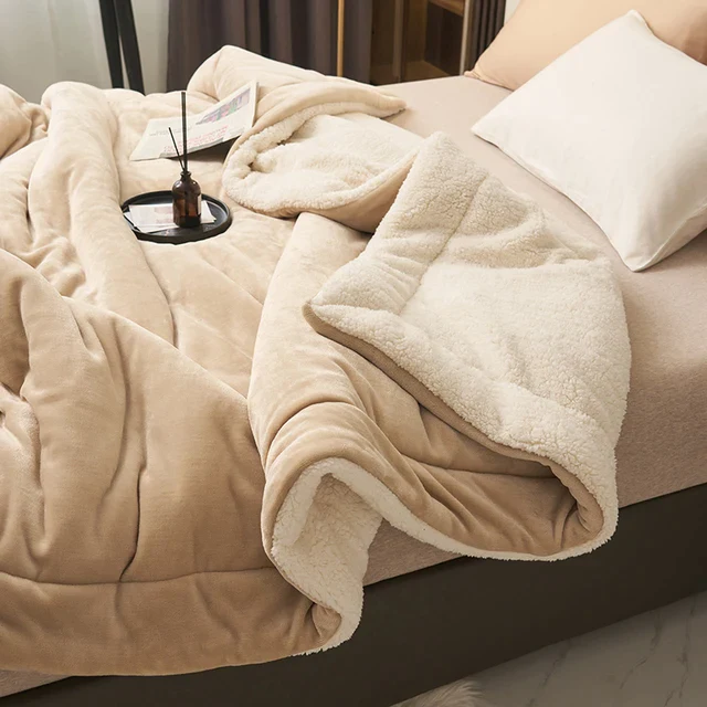 Luxurious Flannel Fleece Blanket - Plush, Warm, and Machine Washable Fluffy Throw in Multiple Sizes TARHUS  Bedding