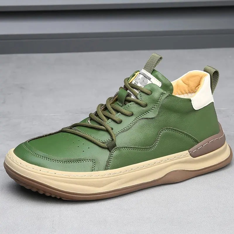 Del Piero | Italiana Leather Sneakers - TARHUS