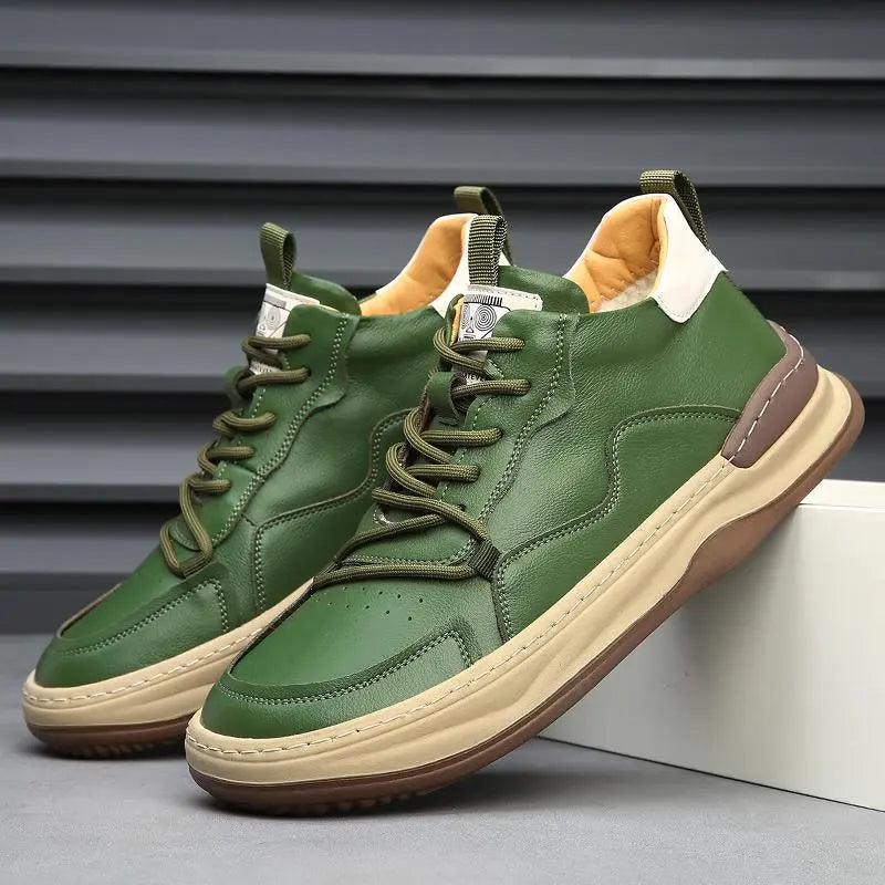 Del Piero | Italiana Leather Sneakers - TARHUS