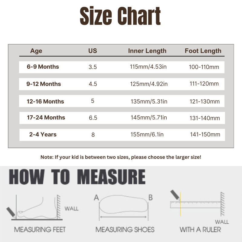 BuddyBoots - Breathable Non-Slip Baby Shoes