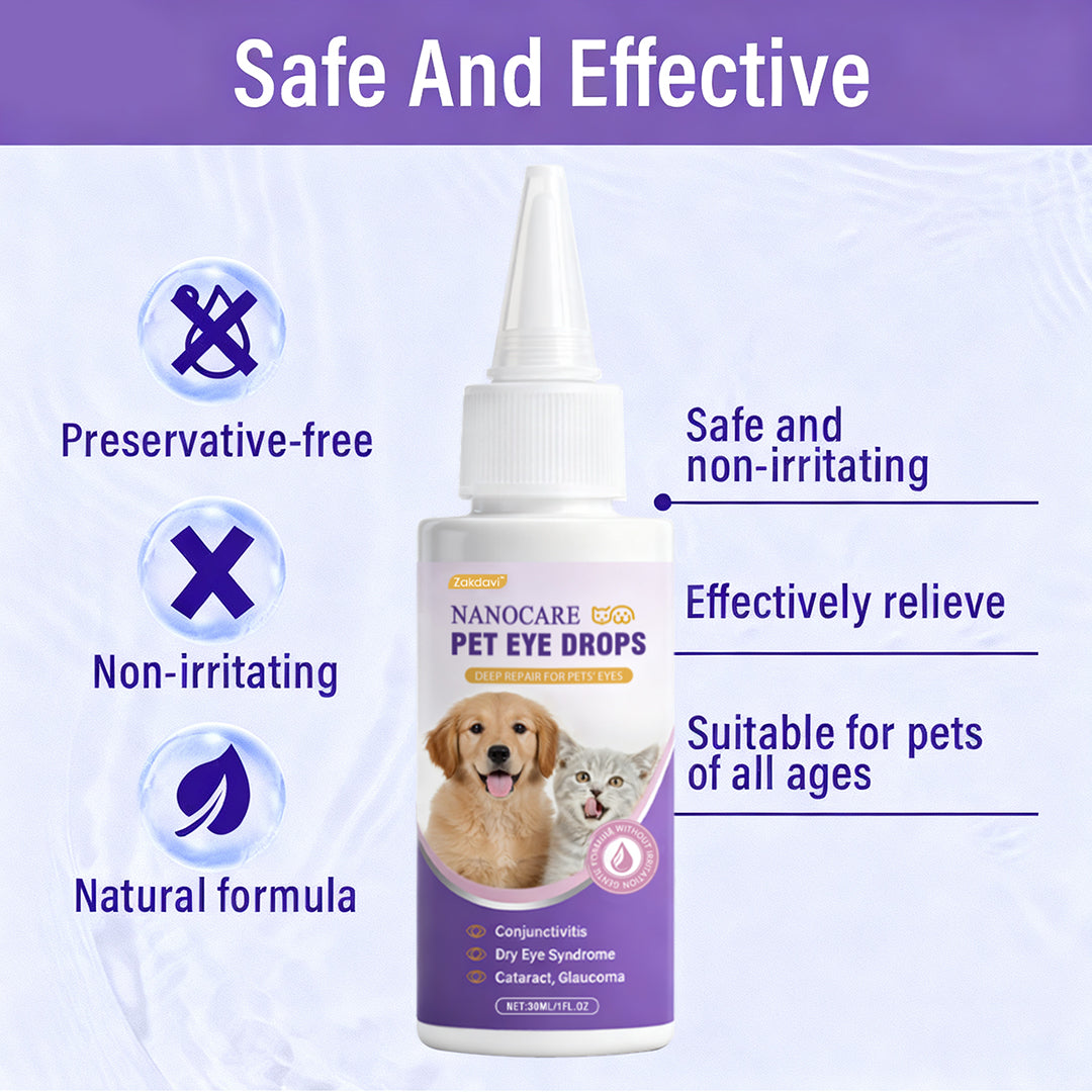 Pet Eye Drops | Relieves Dry Eyes, Cataracts & Redness TARHUS  LCH