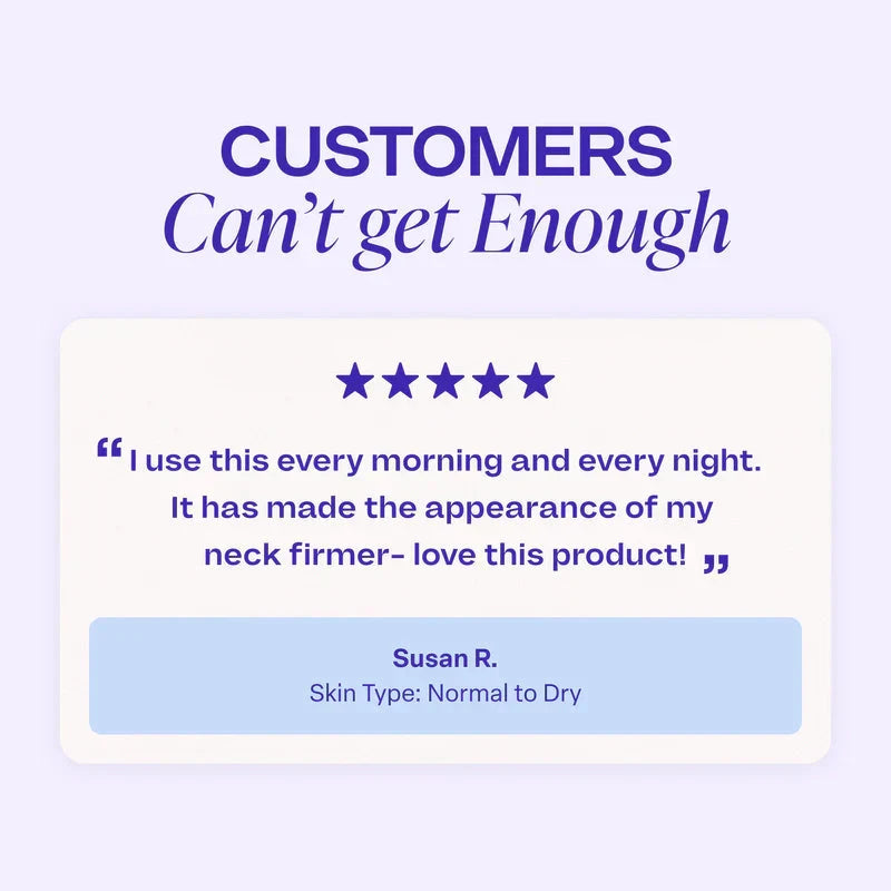 Neck Cream | Tighten & Lift – Visibly Smooth Tech Neck & Sagging Skin TARHUS