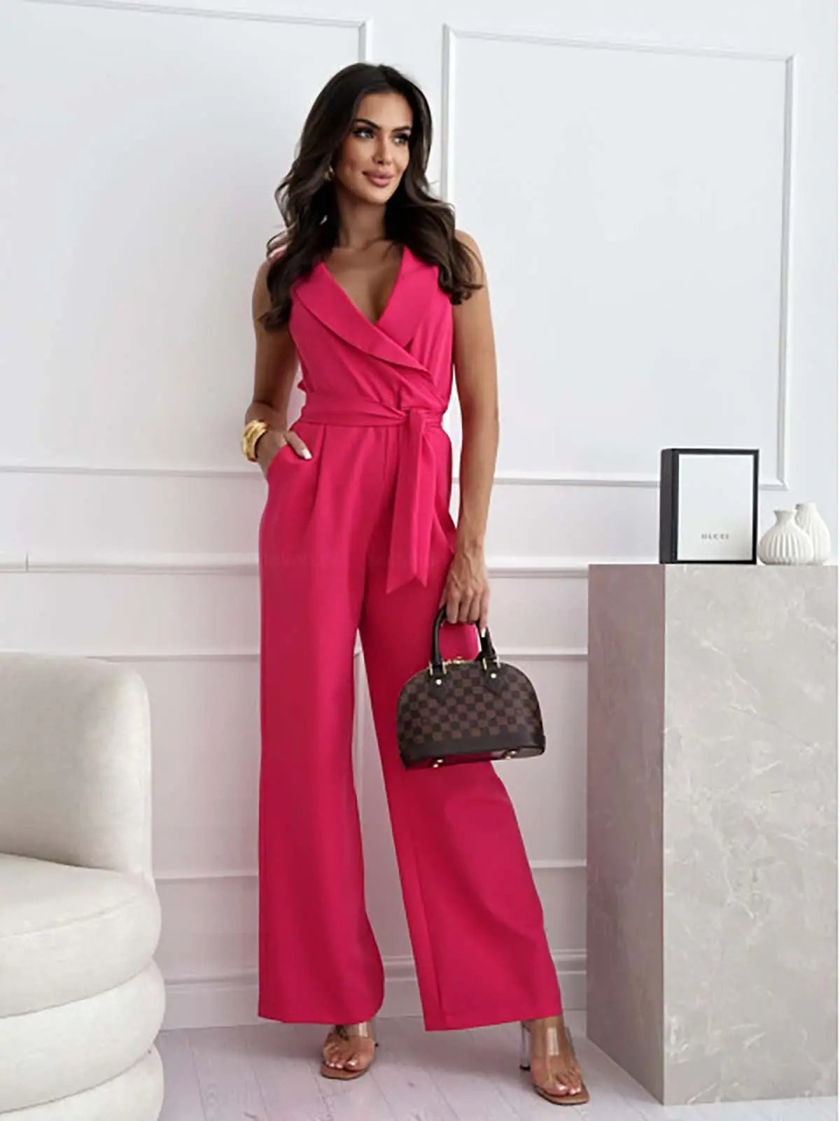Stylish Women's Jumpsuit – Elegant & Comfortable | Amira TARHUS  Jumpsuit vrouw