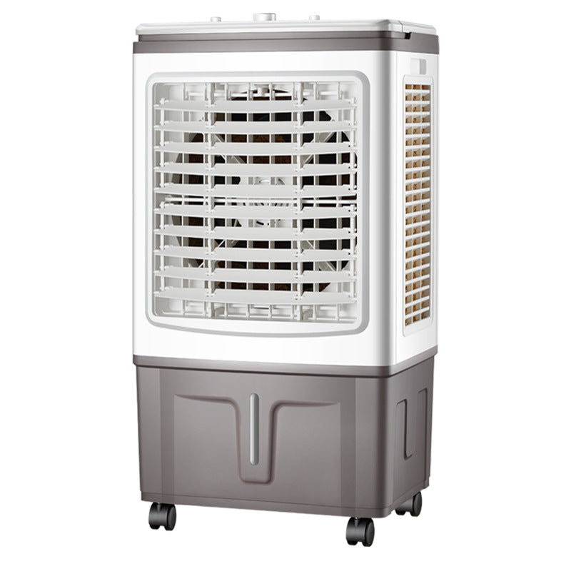 AeroCool | Industrial 4-in-1 Evaporative Cooler – 9740 CFM Air Fan with 12-Gallon Tank & Easy-Roll Wheels | High Volume Cooling | For Garages & Workshops