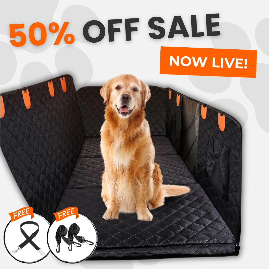 PupMat | Dog Car Seat Cover – Waterproof Pet Hammock for Back Seat TARHUS