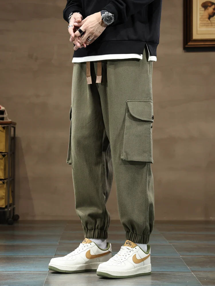 Flusso - Cotton Cargo Pants - TARHUS