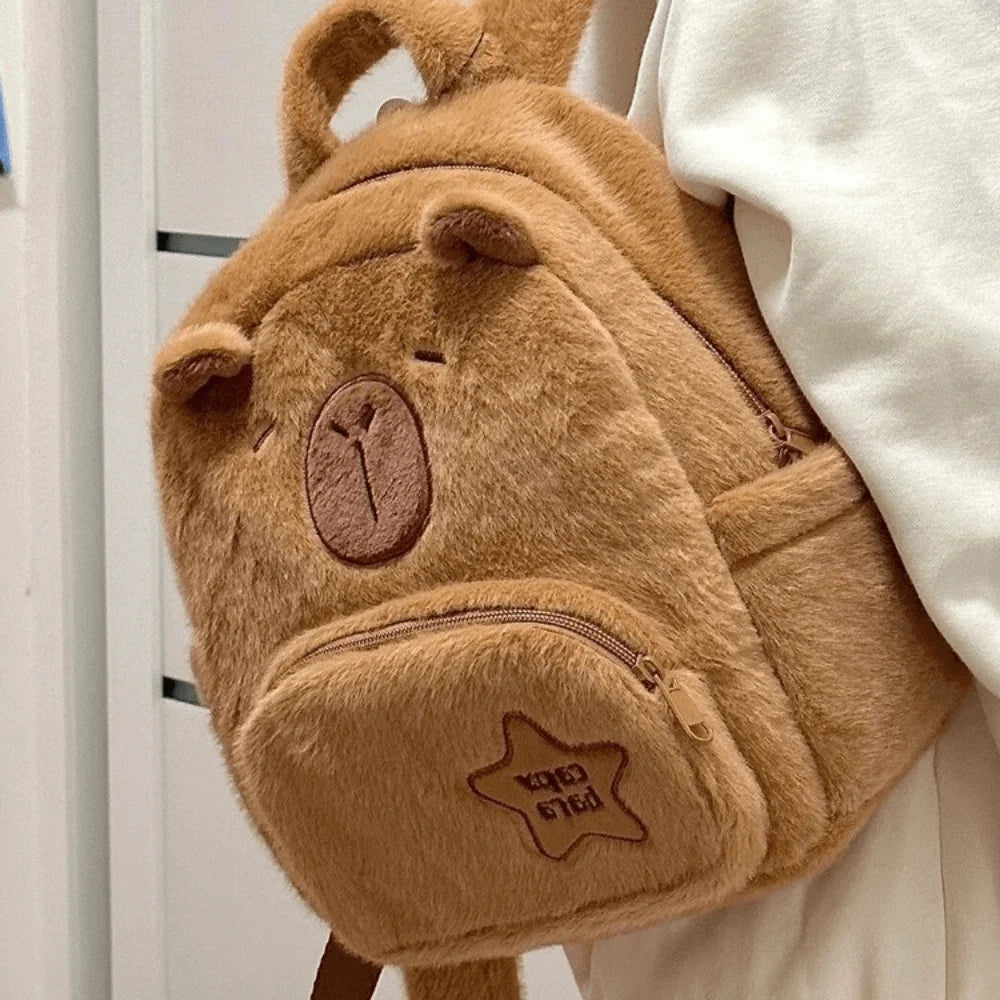 Capy | Capybara Plushie Backpack - TARHUS