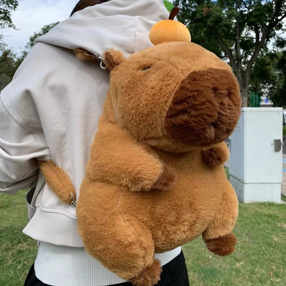 Capy | Capybara Plushie Backpack - TARHUS