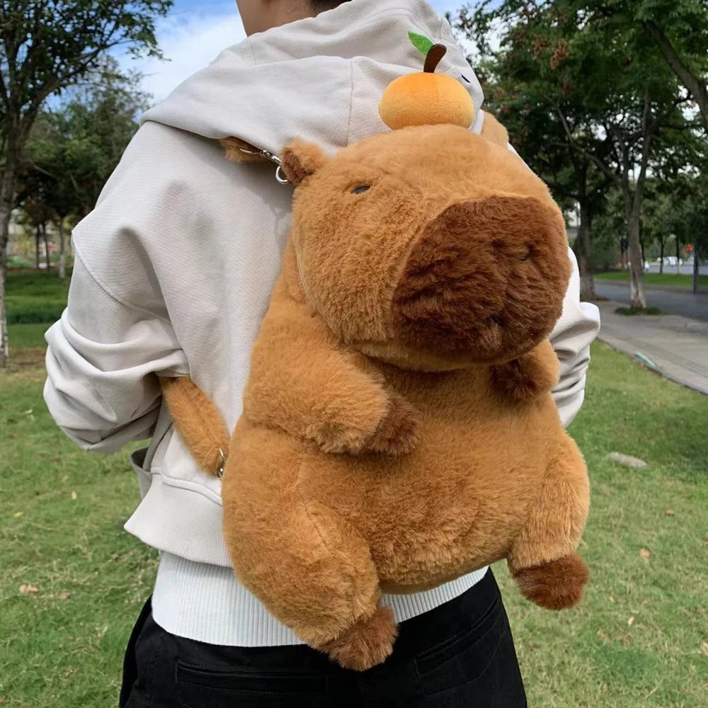 Capy | Capybara Plushie Backpack - TARHUS