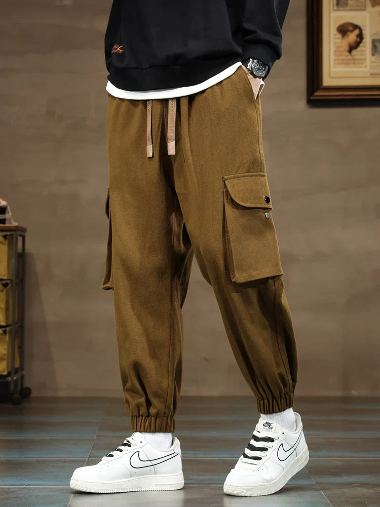 Flusso - Cotton Cargo Pants - TARHUS