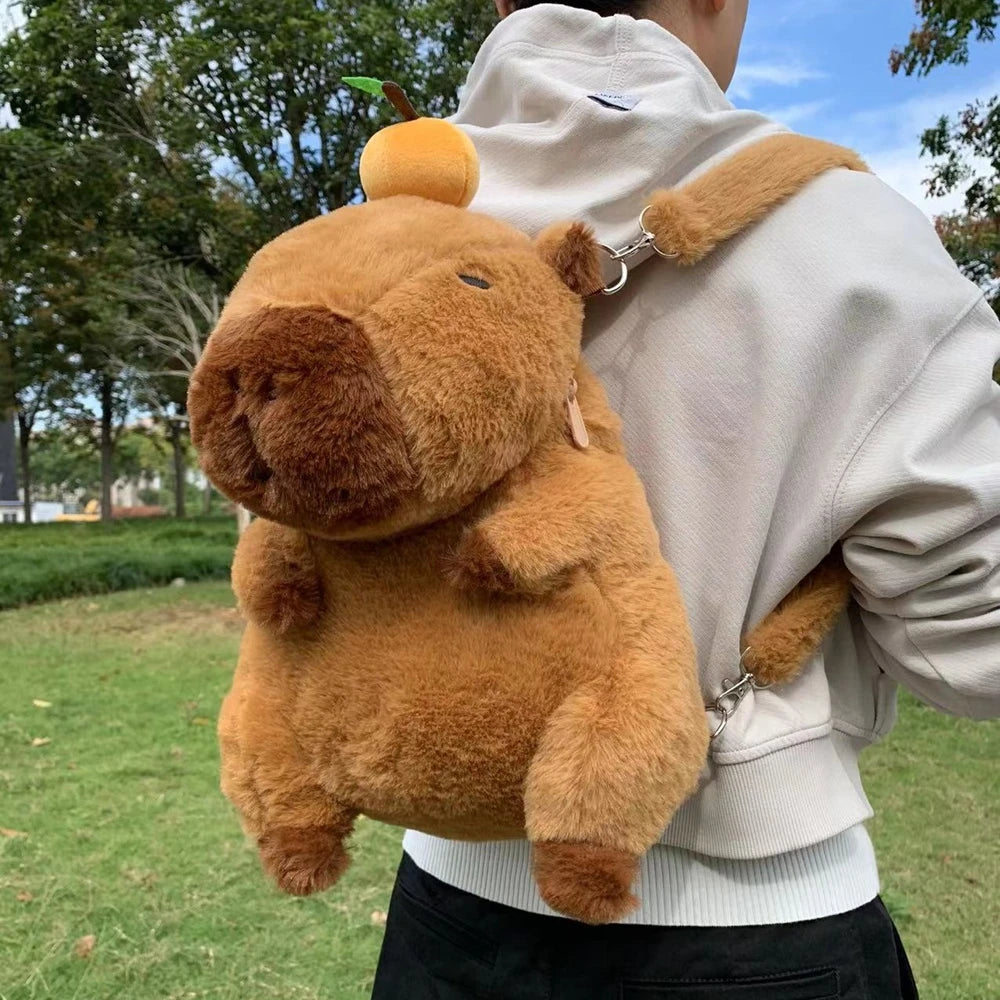 Capy | Capybara Plushie Backpack - TARHUS
