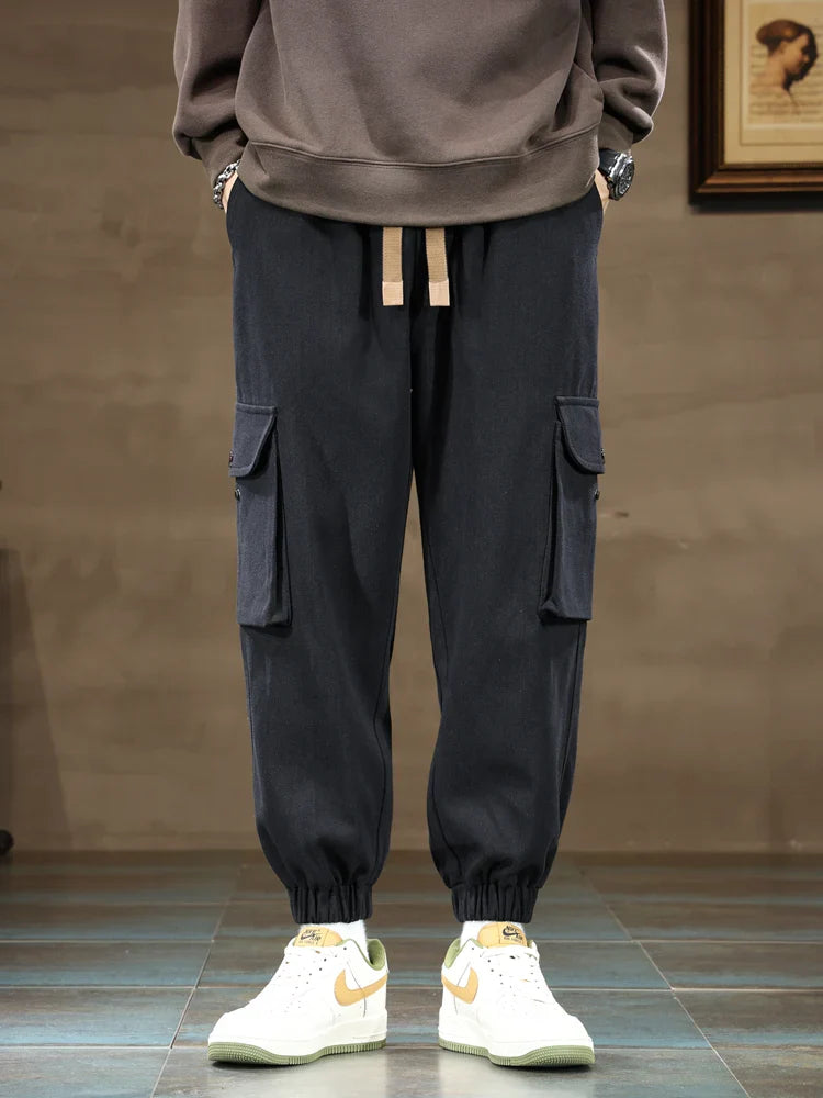 Flusso - Cotton Cargo Pants - TARHUS