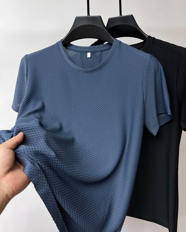 Milan - Silk T-shirt - TARHUS