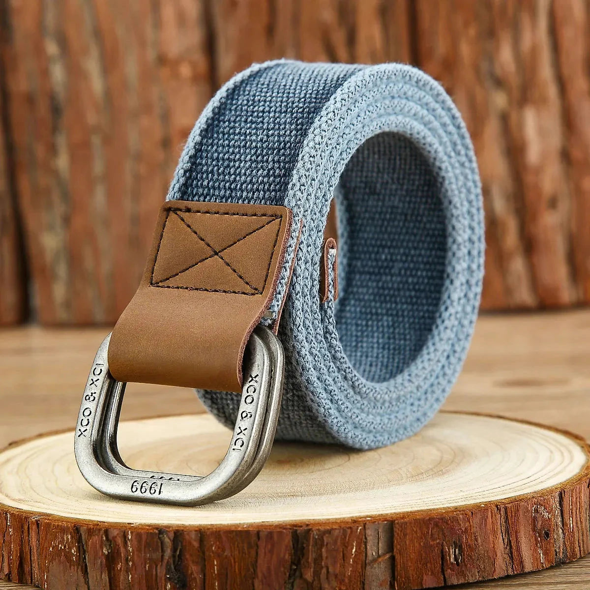 Men’s Katana Belt | Japanese Style – Canvas & Leather Casual Belt TARHUS  Men's Apparel
