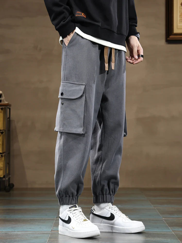 Flusso - Cotton Cargo Pants - TARHUS