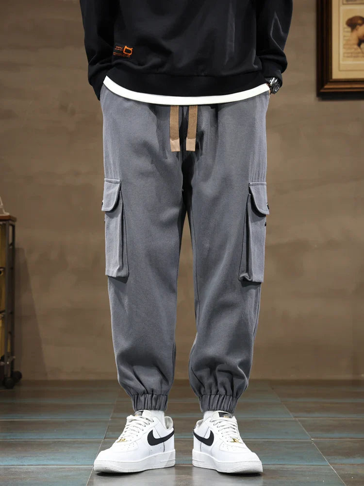Flusso - Cotton Cargo Pants - TARHUS