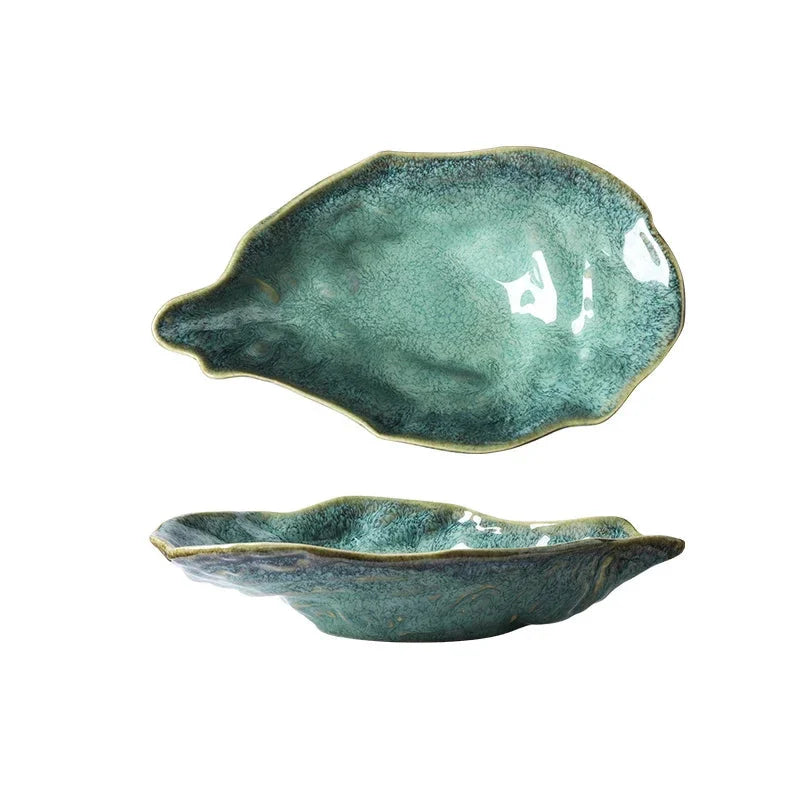 Marée Oyster Shell Bowls – Handcrafted Decorative Coastal Trinket Dishes TARHUS