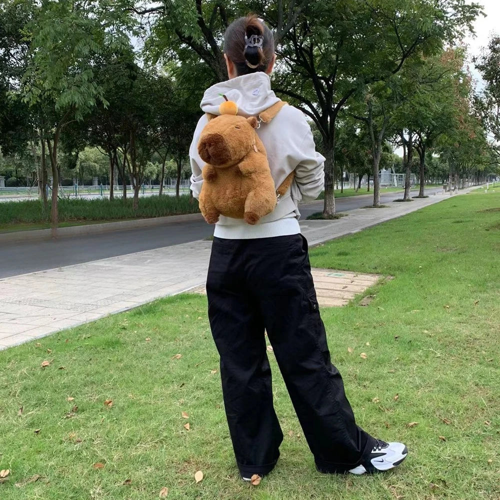 Capy | Capybara Plushie Backpack - TARHUS