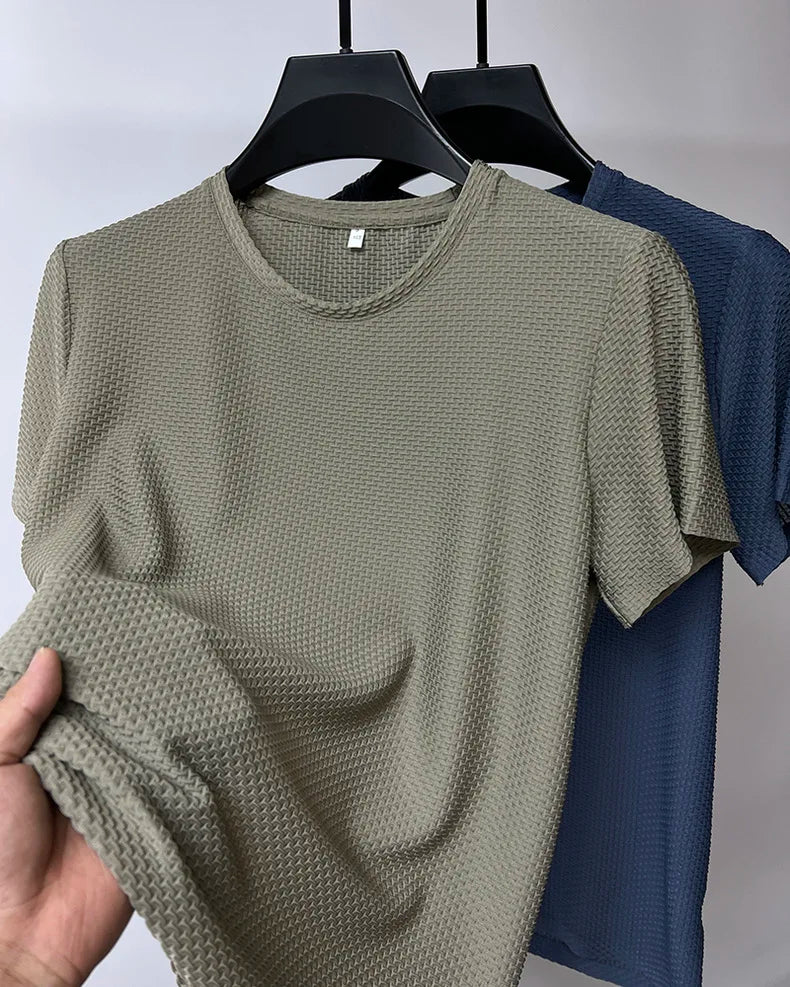 Milan - Silk T-shirt - TARHUS