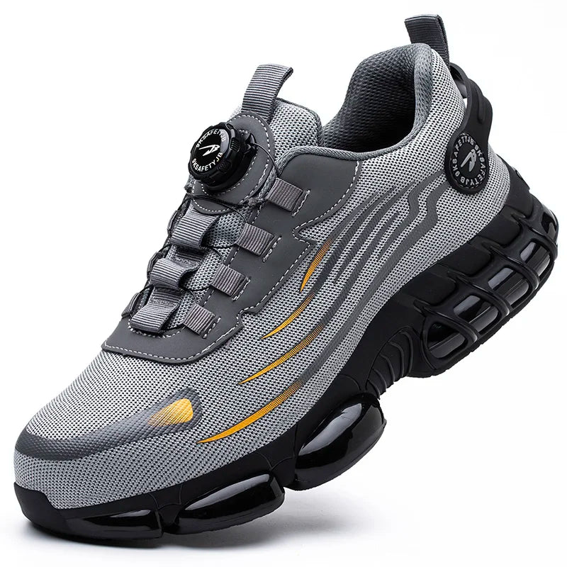 Vince - Men’s Steel Toe Safety Shoes with Rotating Buckle - TARHUS