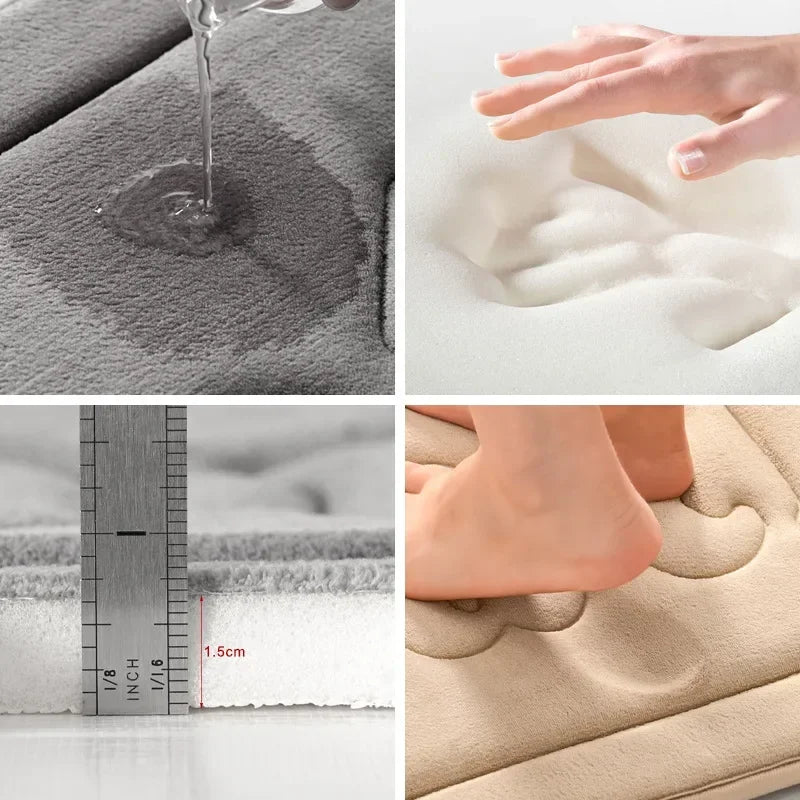Velour • Luxe Memory Foam Bath Mat