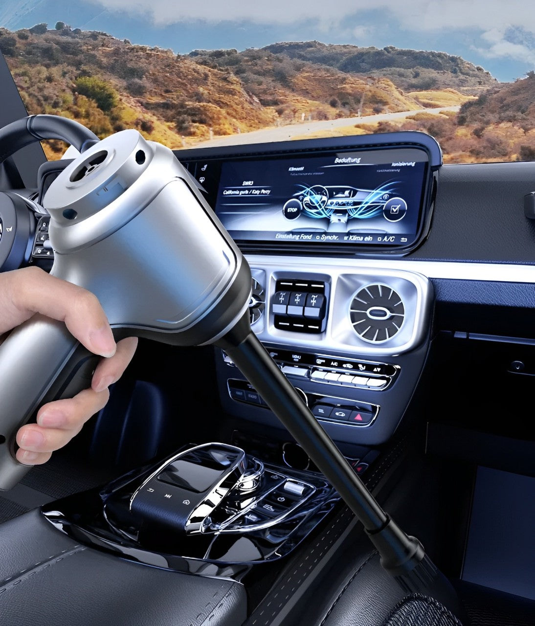 High-Power Cordless Car Vacuum Cleaner – Rechargeable, Portable Handheld - TARHUS