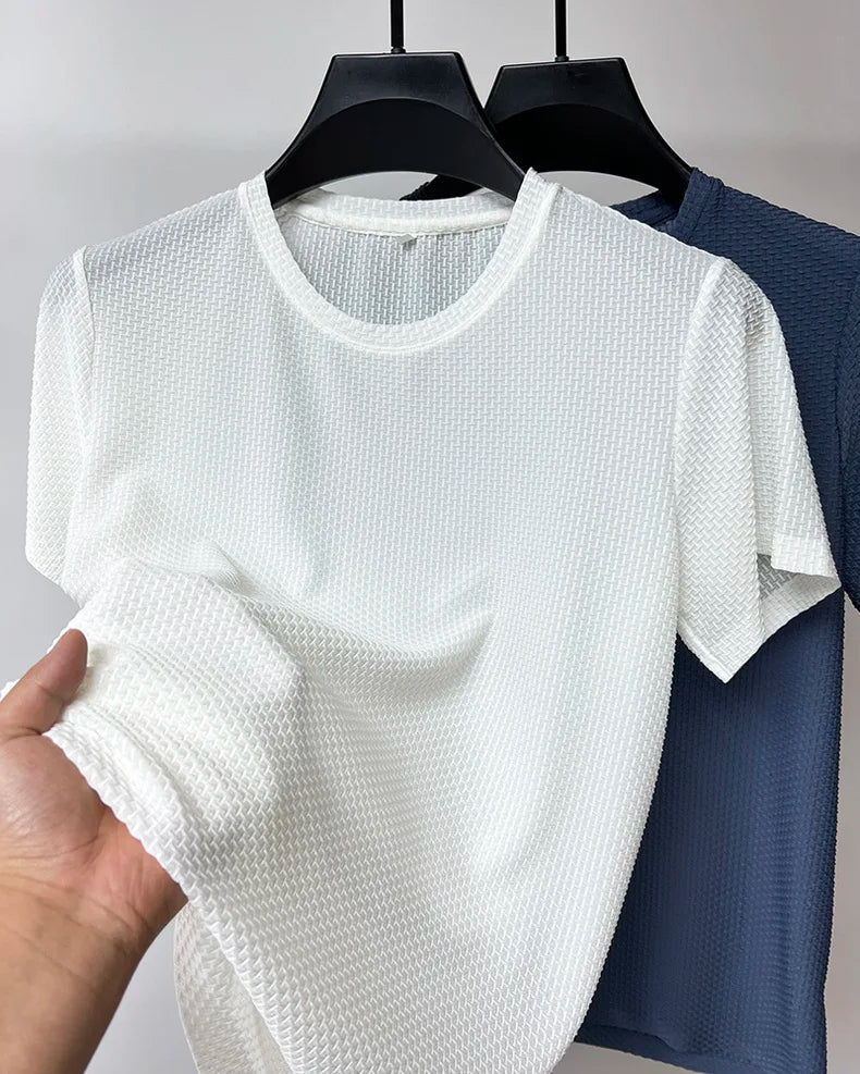 Milan - Silk T-shirt - TARHUS