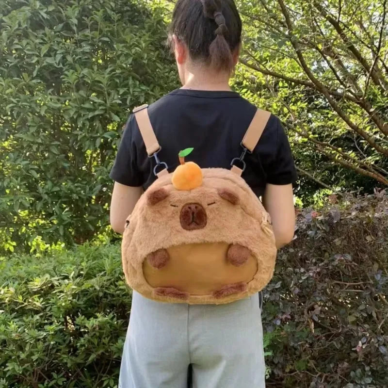 Capy | Capybara Plushie Backpack - TARHUS