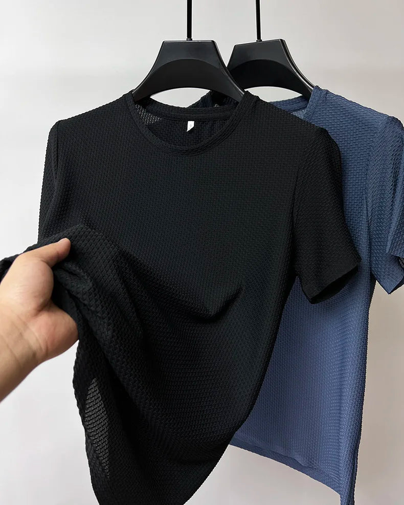 Milan - Silk T-shirt - TARHUS
