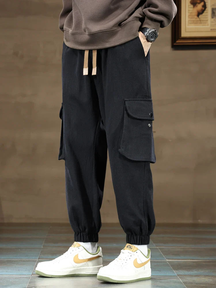 Flusso - Cotton Cargo Pants - TARHUS