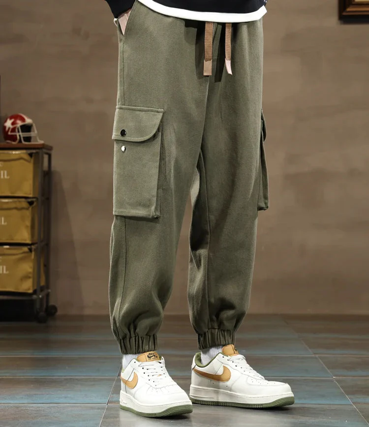 Flusso - Cotton Cargo Pants - TARHUS