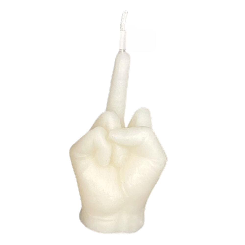 Sarcastic Gesture Candle