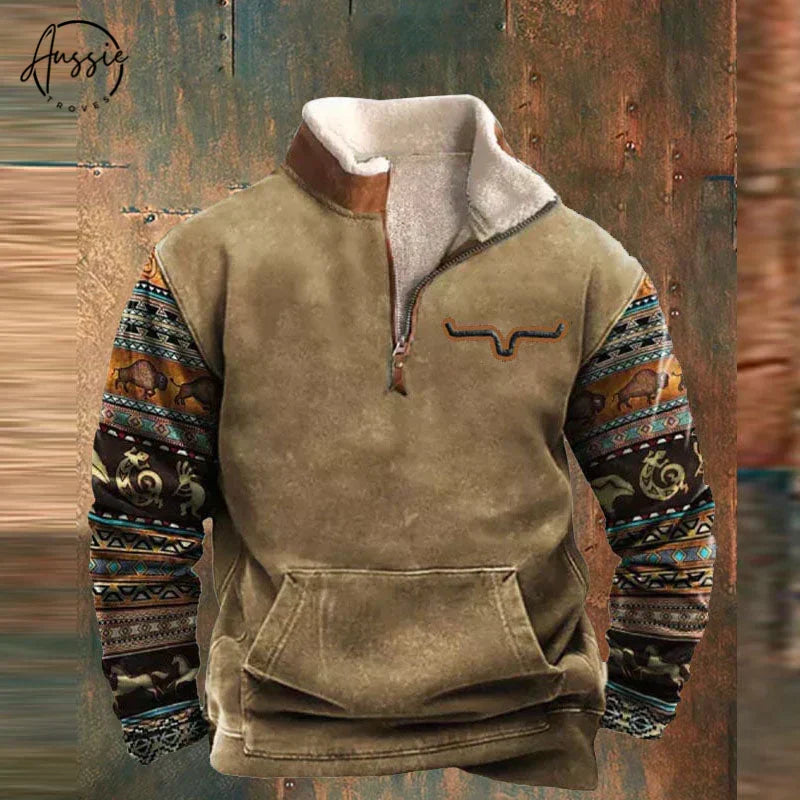 Daniel | Men’s Zip-Up Pullover