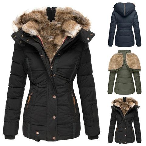 Women's Cozy Waterproof Winter Jacket with Lining