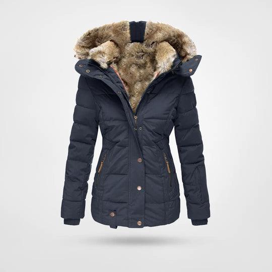 Women's Cozy Waterproof Winter Jacket with Lining