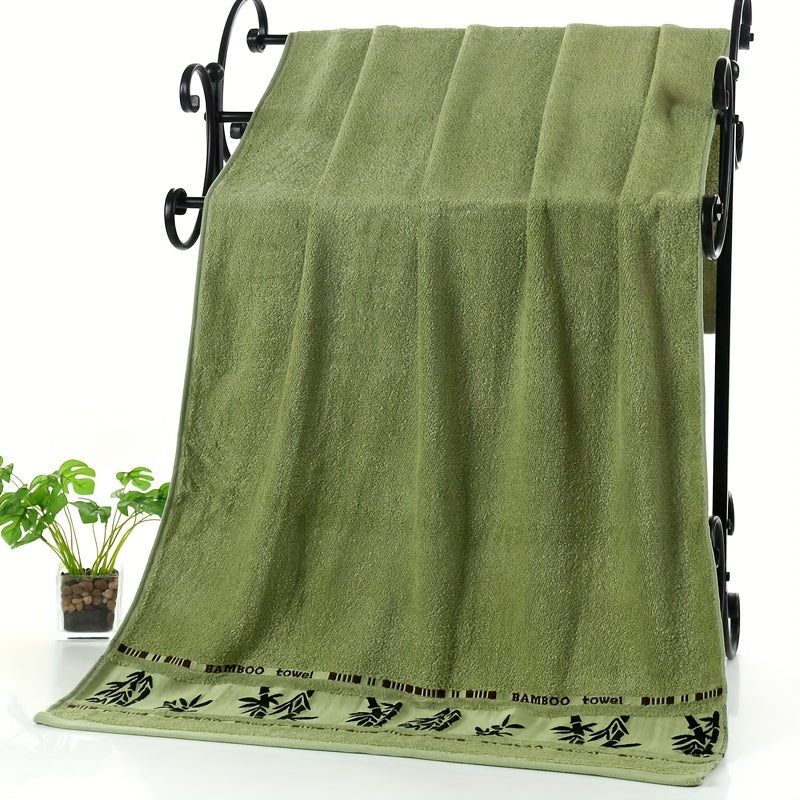 2pcs Bamboo Bath Towel Set – Soft, Quick-Drying & Skin-Friendly - TARHUS