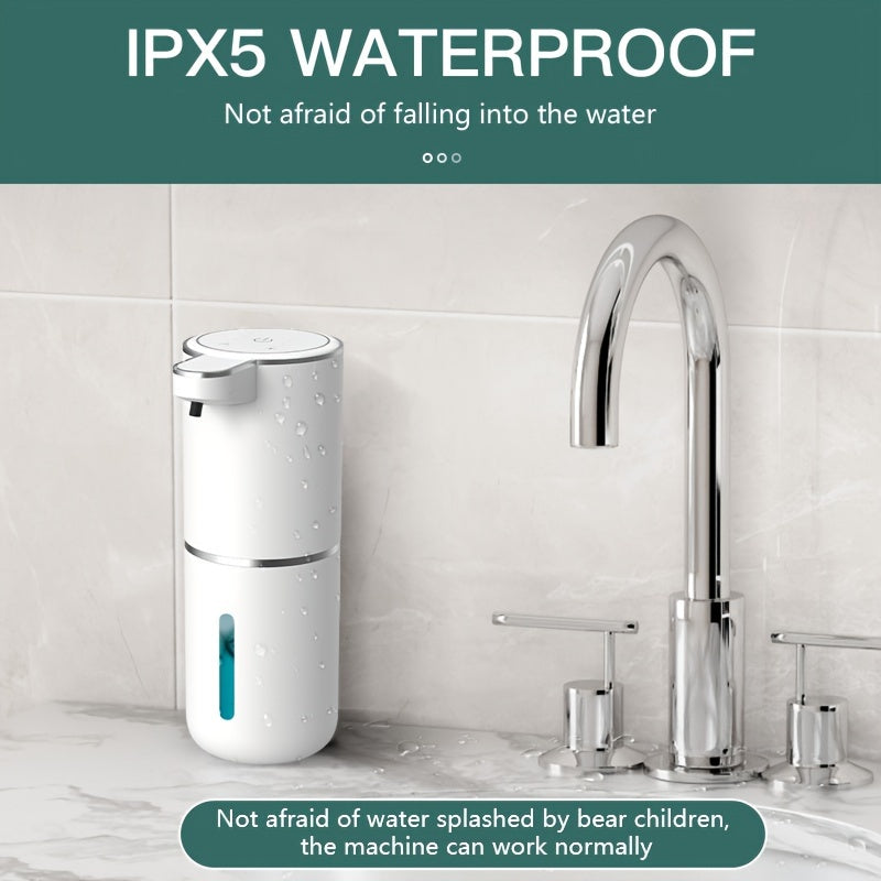Automatic Touchless Soap Dispenser 380ml for Bathroom or Kitchen Use - TARHUS