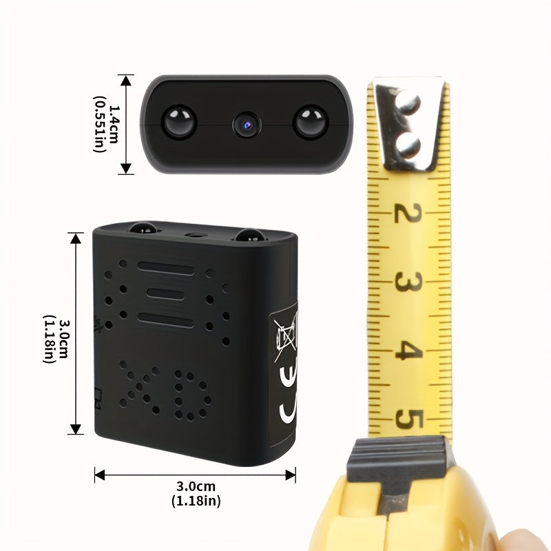 Mini HD Magnetic Security Camera with Night Vision & AI Motion Detection - TARHUS